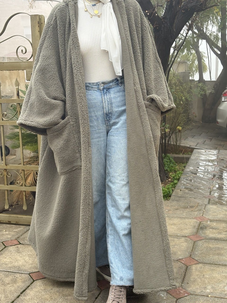 Sheep Blanket Abaya