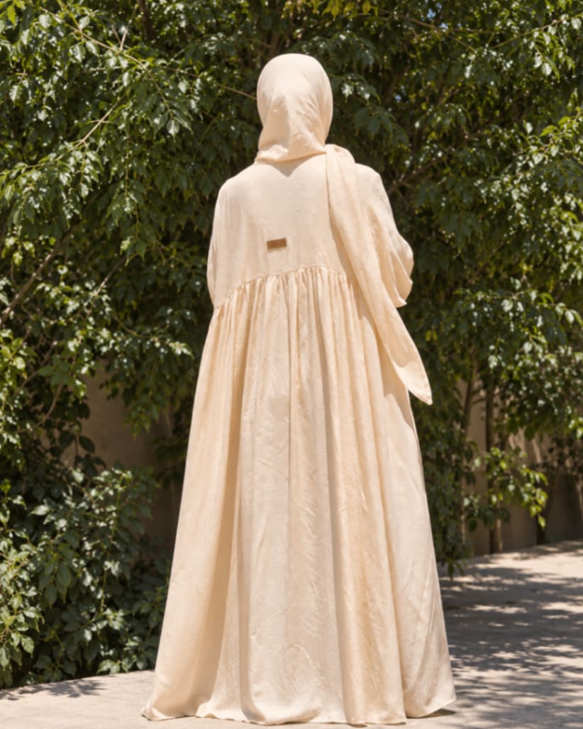 Ivory Haya Prayer Abaya