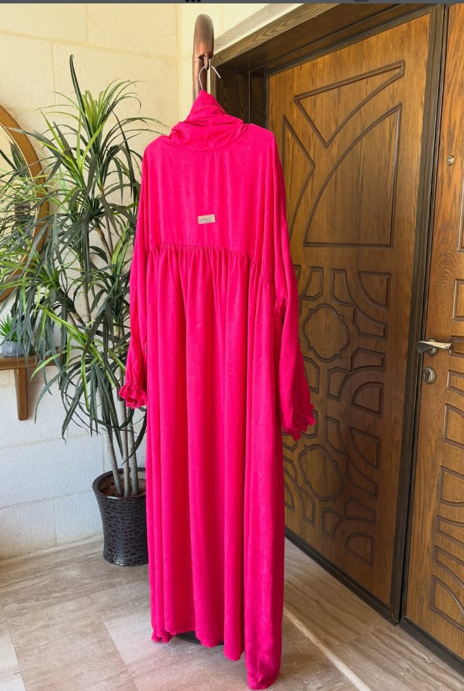 Rose Jacquard Prayer Dress