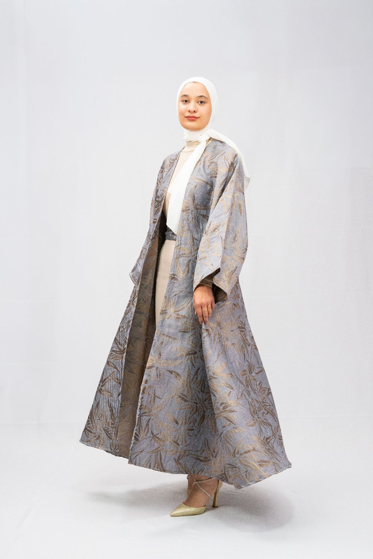 Moonlight Bronze Abaya 