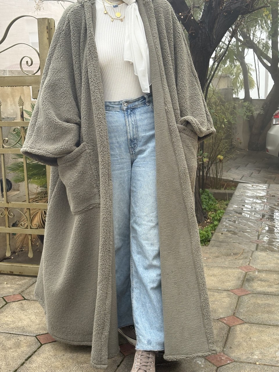 Sheep Blanket Abaya