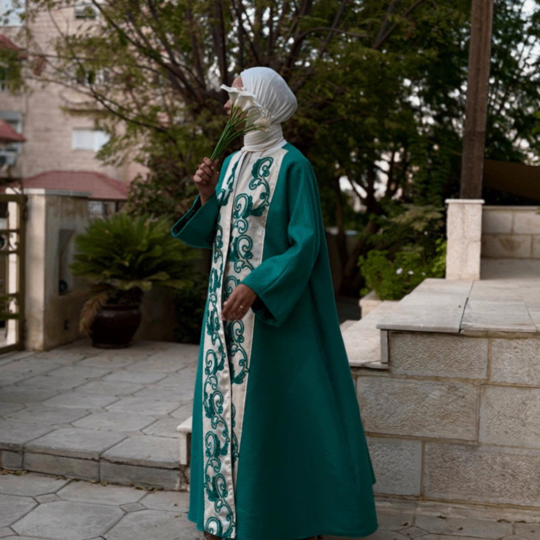 Turquoise Grace Abaya