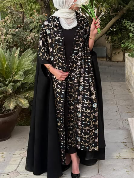 Midnight Garden Abaya 