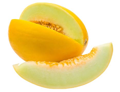 A sweet and juicy honeydew melon