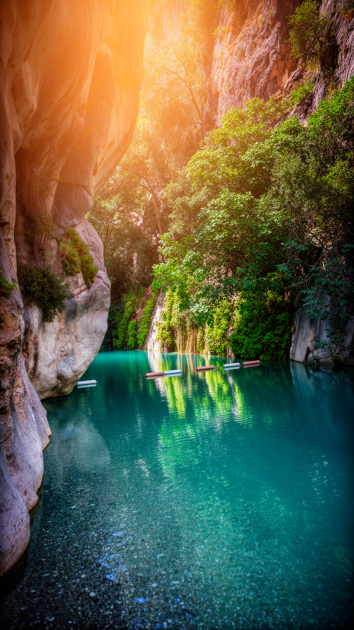 Göynük Kanyonu Gün Batımı