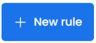 New Transfer Rule creation interface