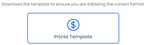 Template download button