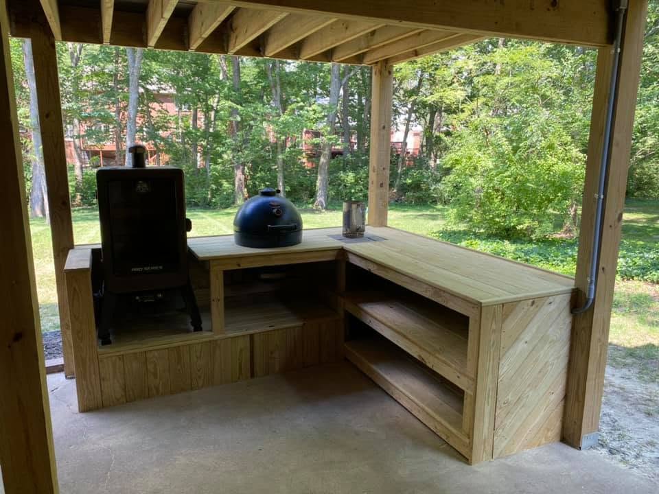 Completed home addition