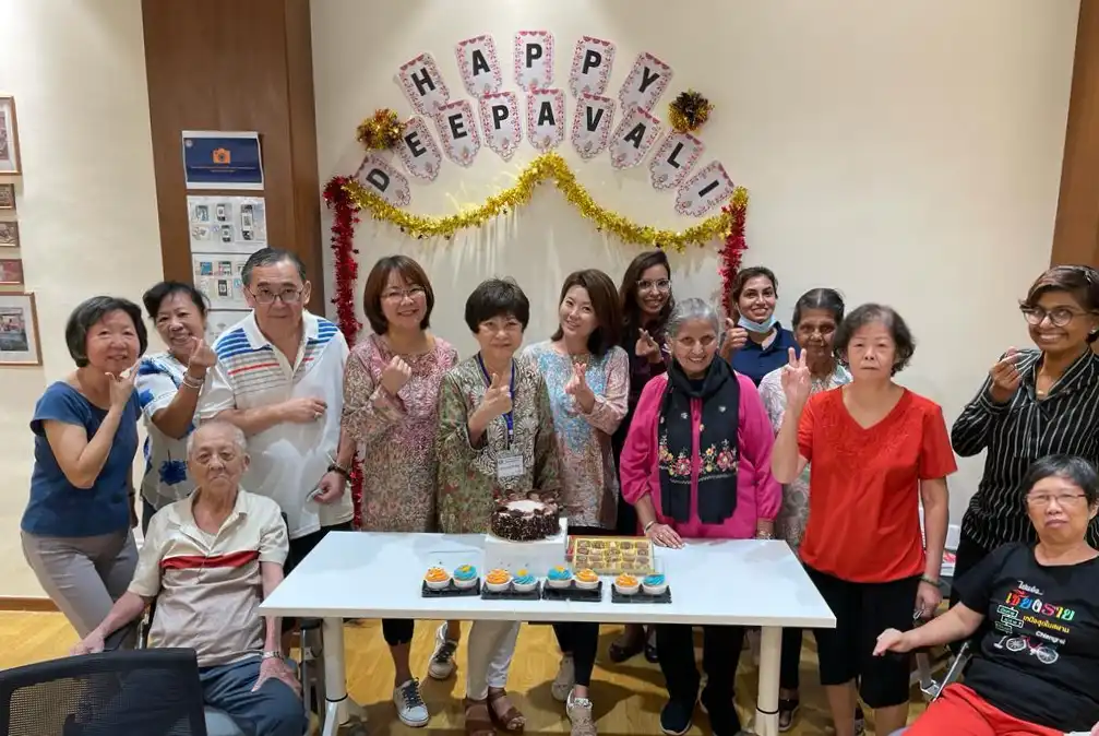 Regular Laughter Yoga Session at Sree Narayana Mission (SNM) Care Centre at Race Course Road 