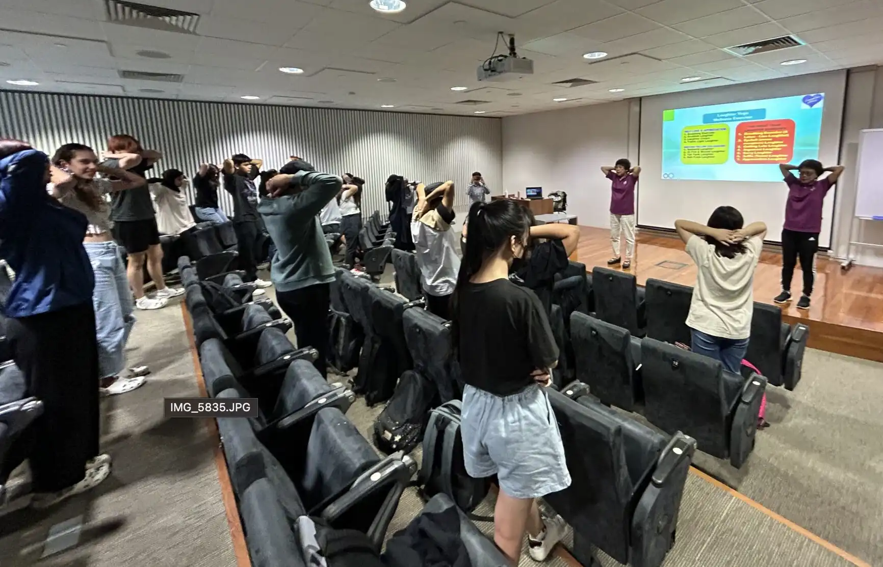 Laughter Yoga at Republic Polytechnic