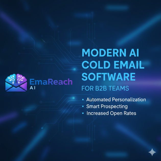Modern AI Cold Email Software for B2B Teams