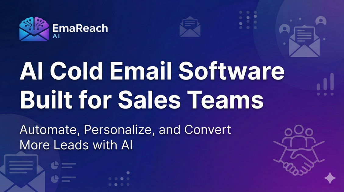 AI Cold Email Software Built for Sales Teams