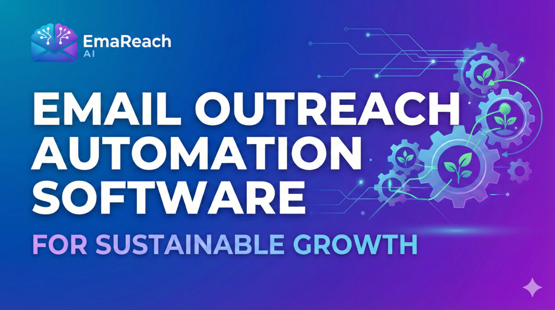 Email Outreach Automation Software for Sustainable Growth