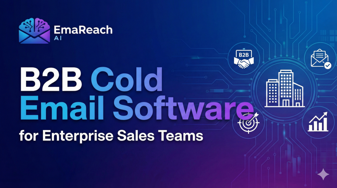 B2B Cold Email Software for Enterprise Sales Teams