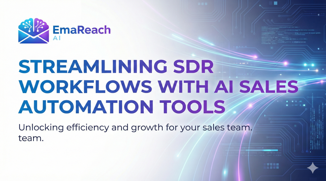 Streamlining SDR Workflows with AI Sales Automation Tools