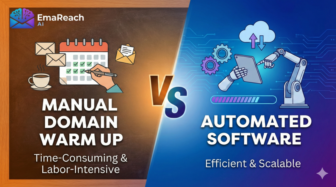 Manual Domain Warm Up vs Automated Software