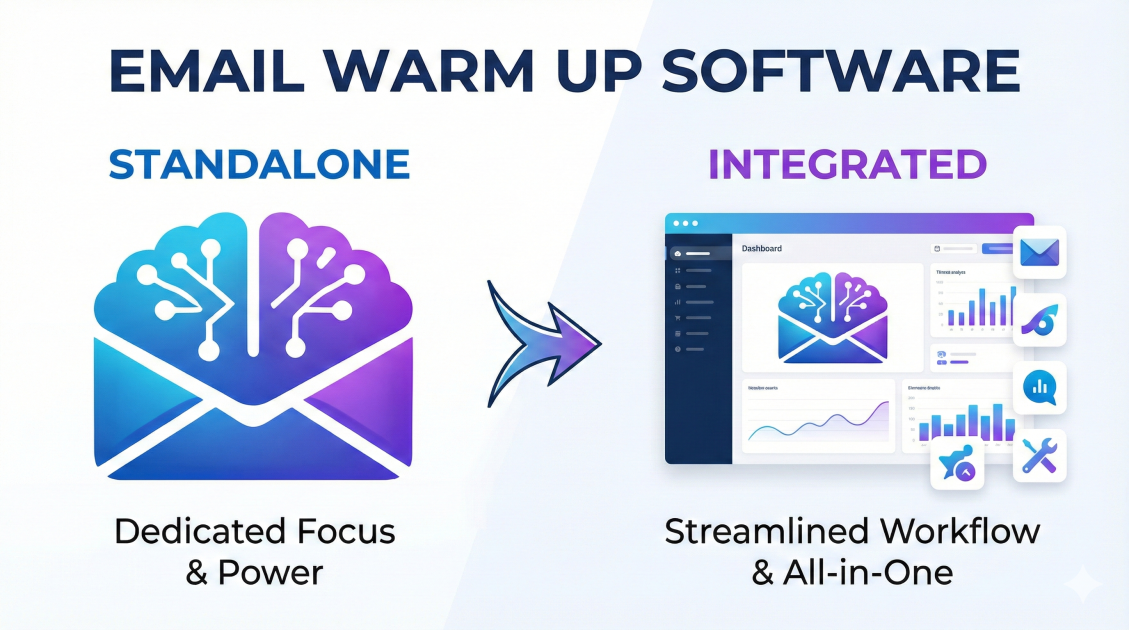 Email Warm Up Software: Standalone vs Integrated Tools