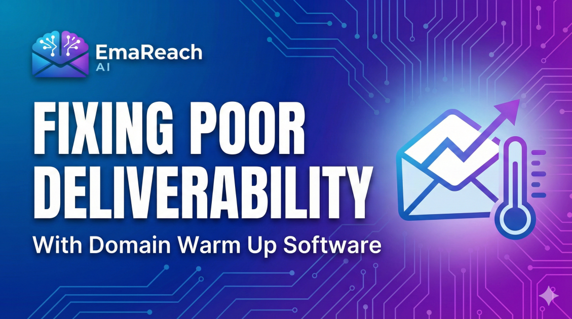 Fixing Poor Deliverability With Domain Warm Up Software