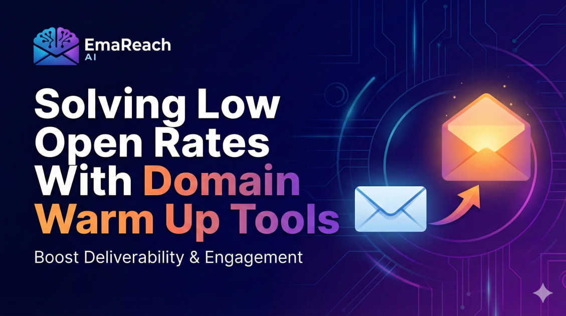 Solving Low Open Rates With Domain Warm Up Tools