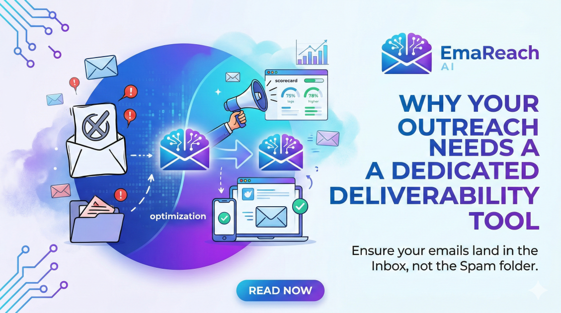 Why Your Outreach Needs a Dedicated Deliverability Tool