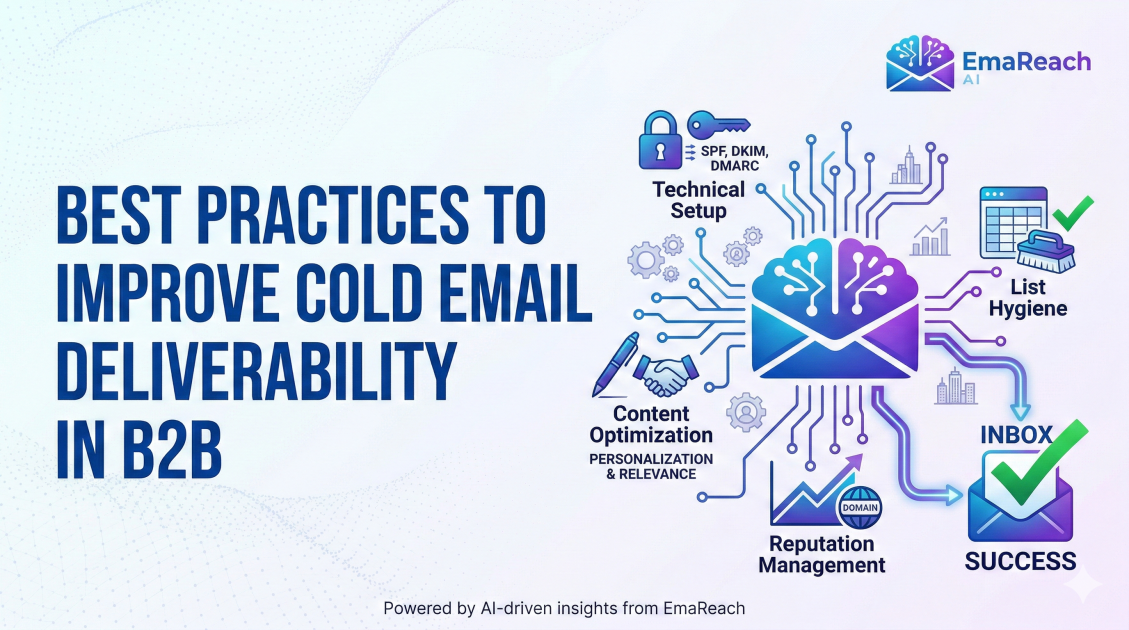 Best Practices to Improve Cold Email Deliverability in B2B