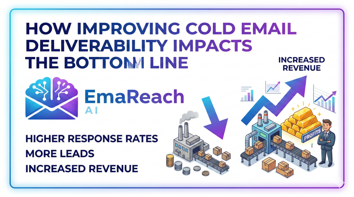 How Improving Cold Email Deliverability Impacts the Bottom Line