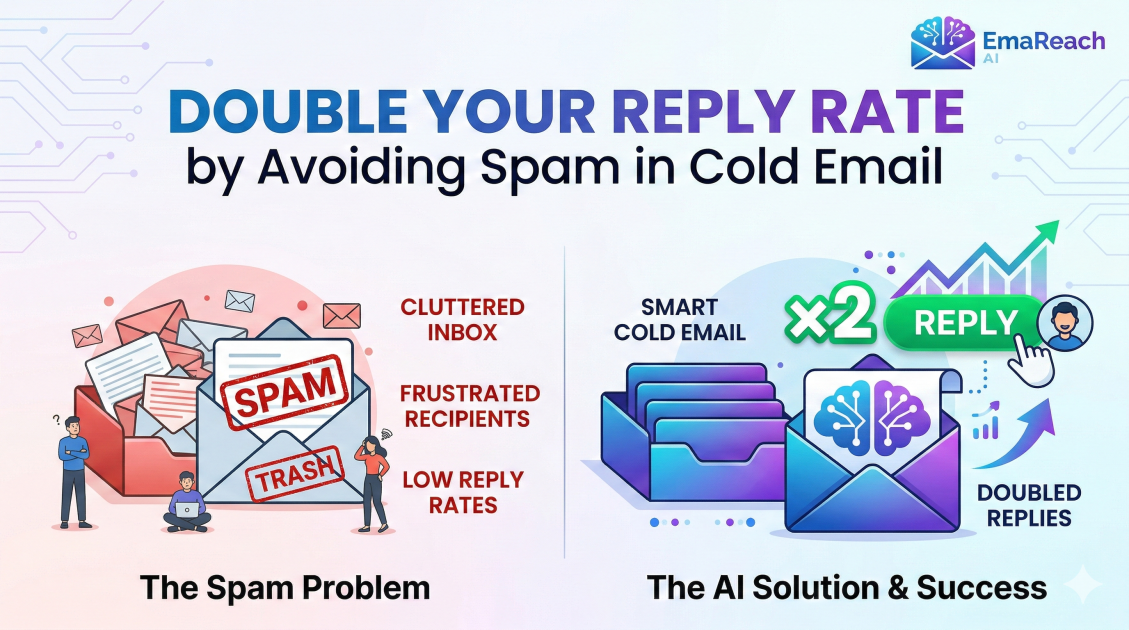 Double Your Reply Rate by Avoiding Spam in Cold Email