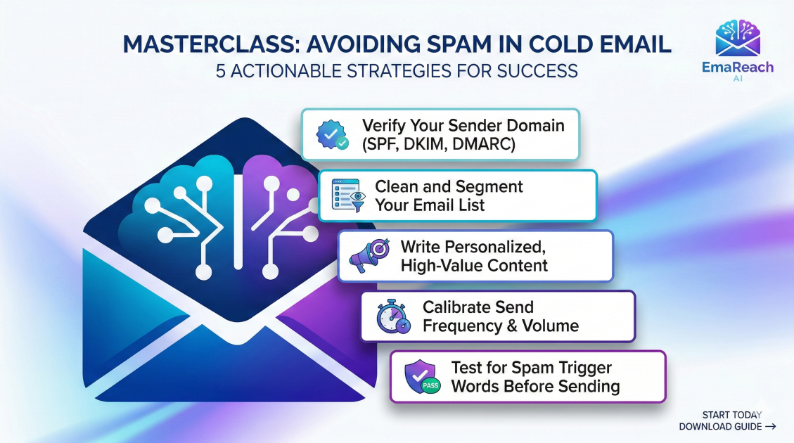 Actionable Advice to Start Avoiding Spam in Cold Email
