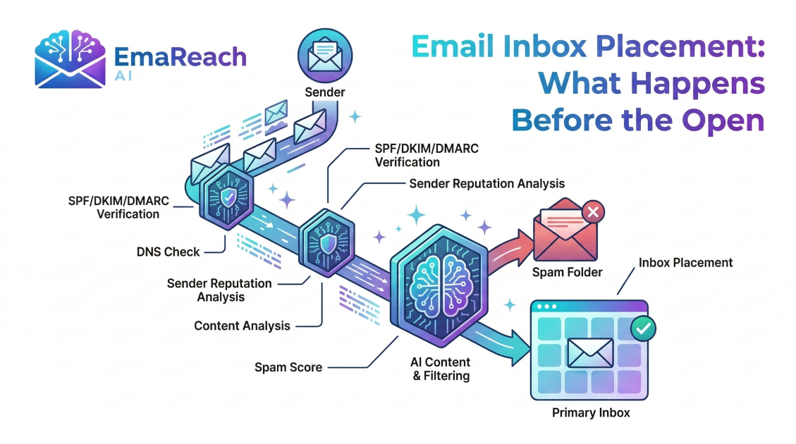 Email Inbox Placement: What Happens Before the Open