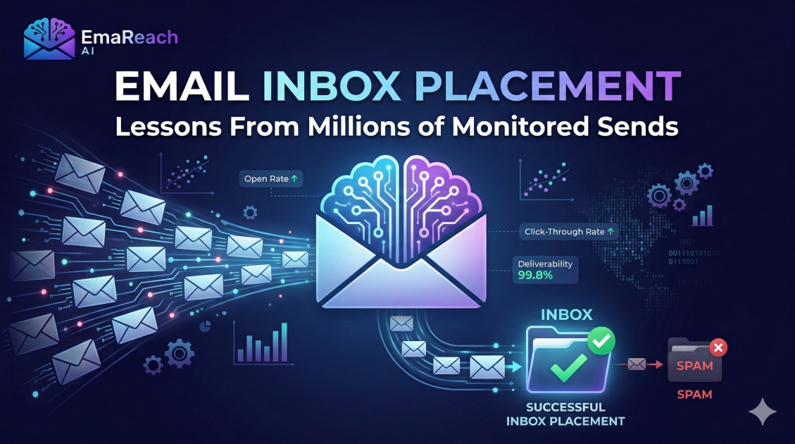 Email Inbox Placement: Lessons From Millions of Monitored Sends