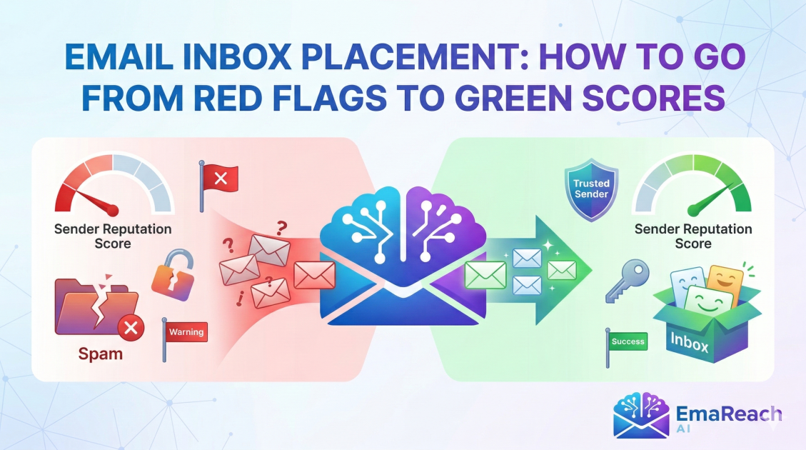 Email Inbox Placement: How to Go From Red Flags to Green Scores