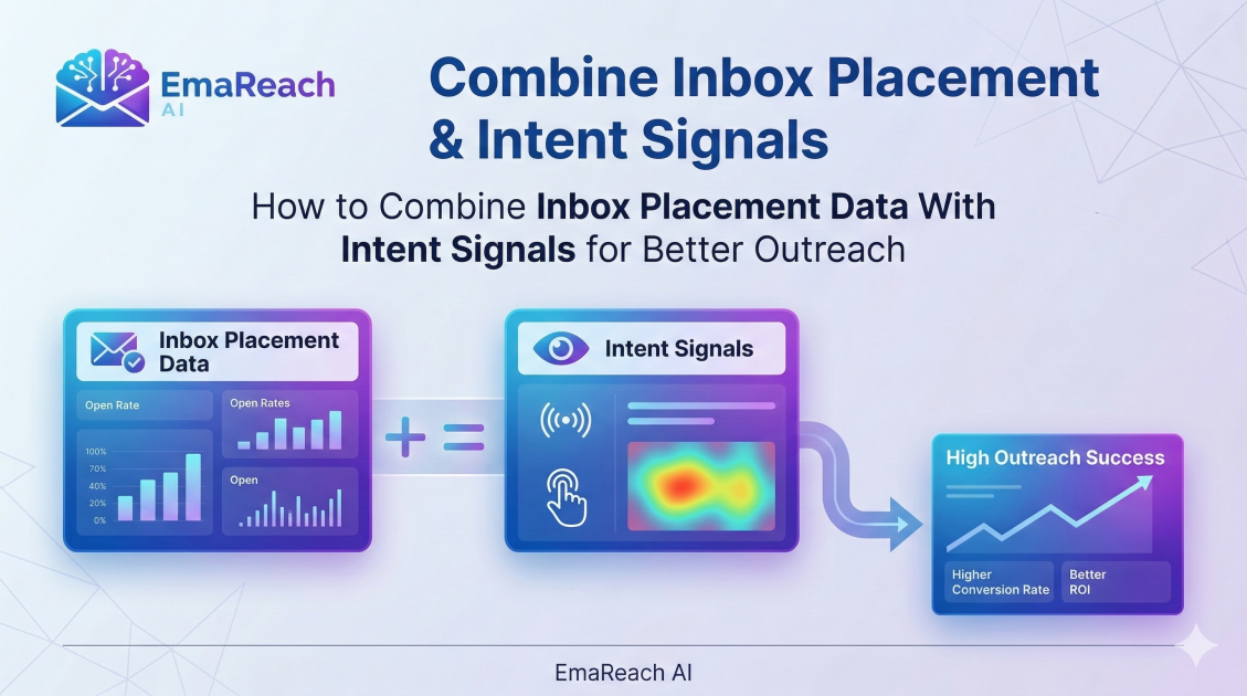 How to Combine Inbox Placement Data With Intent Signals for Better Outreach