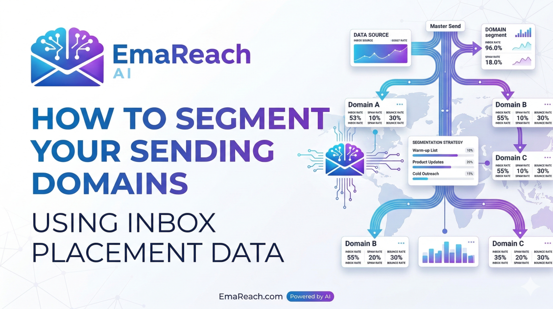 How to Segment Your Sending Domains Using Inbox Placement Data