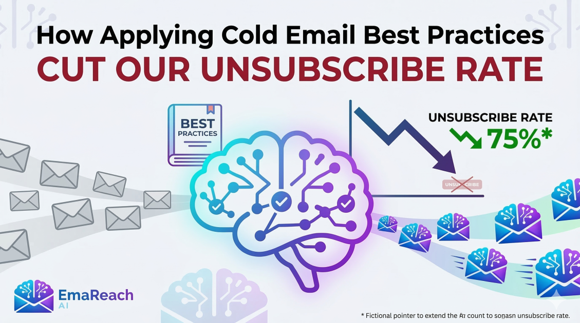 How Applying Cold Email Best Practices Cut Our Unsubscribe Rate