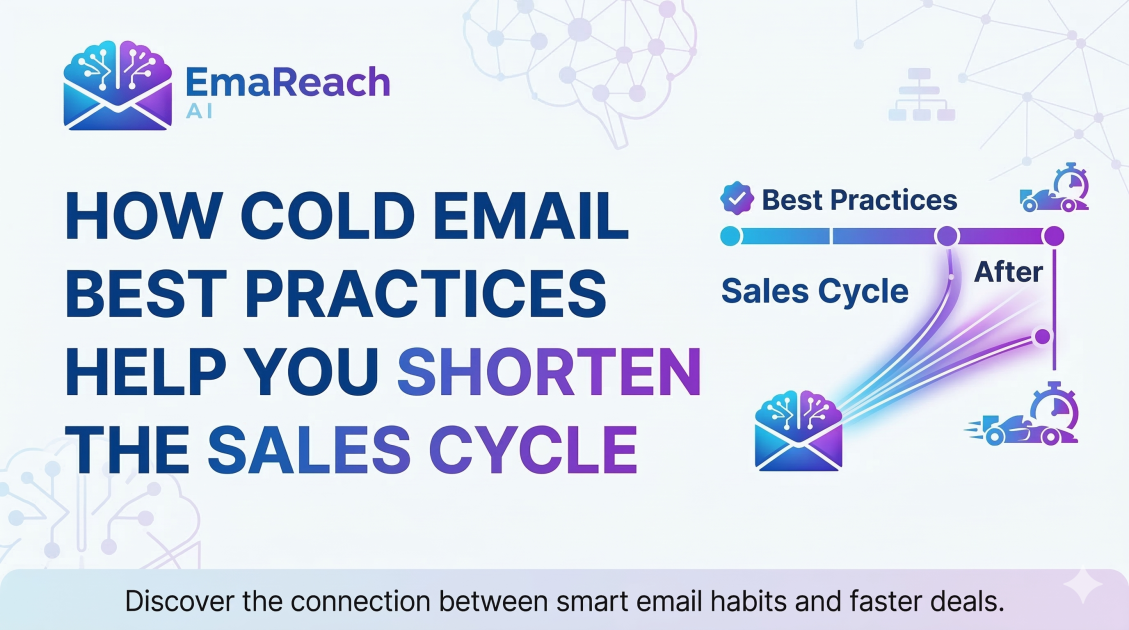 How Cold Email Best Practices Help You Shorten the Sales Cycle