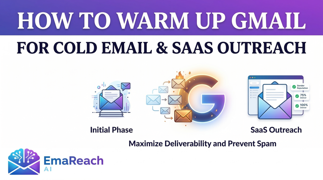 How to Warm Up Gmail for Cold Email for SaaS Outreach