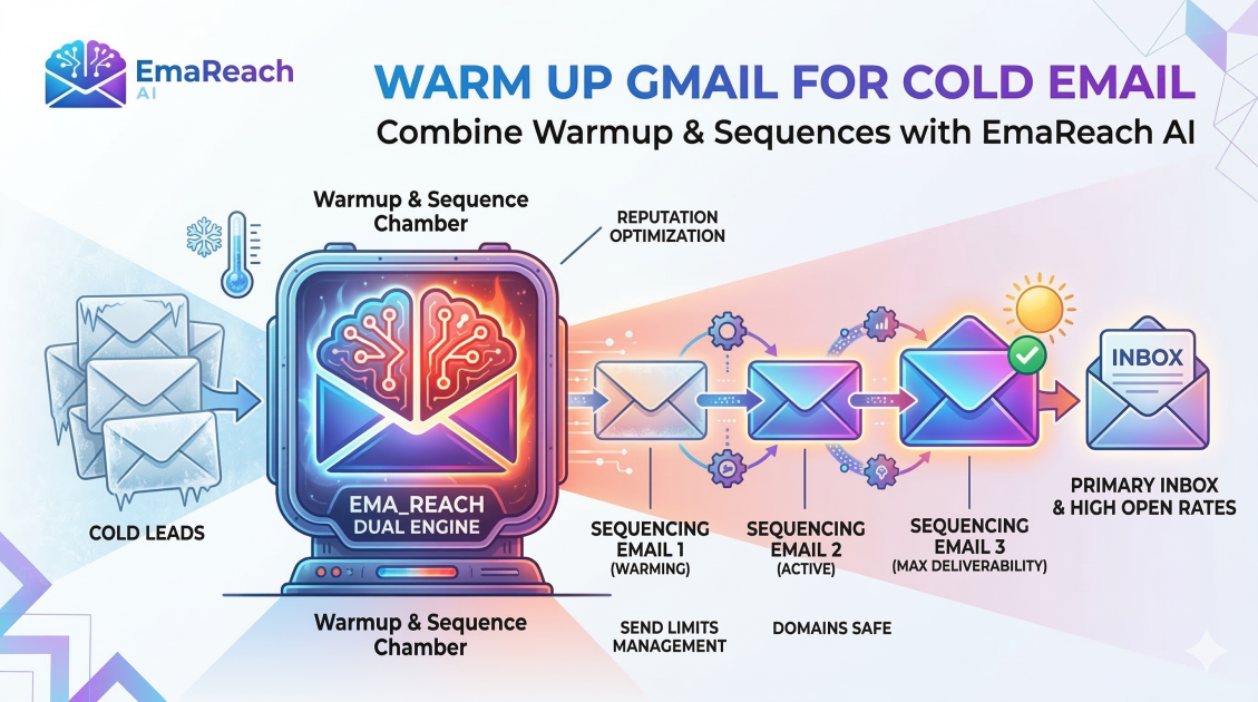 Warm Up Gmail for Cold Email: Combining Warmup with Sequences
