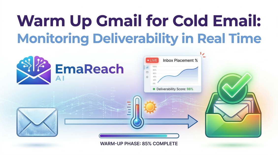 Warm Up Gmail for Cold Email: Monitoring Deliverability in Real Time
