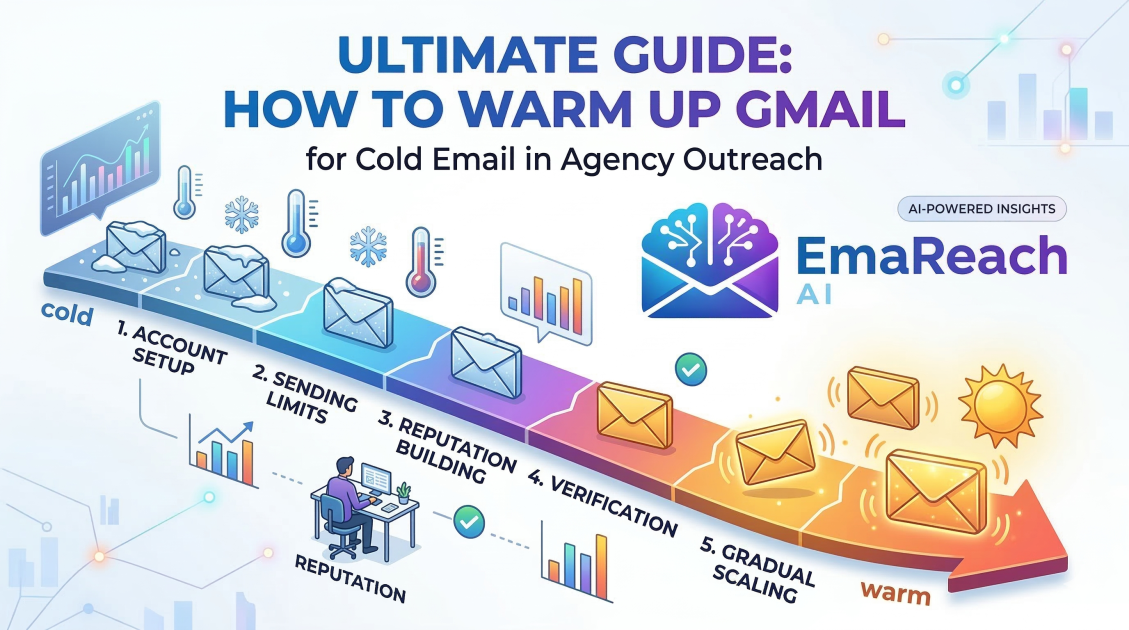 How to Warm Up Gmail for Cold Email for Agency Outreach