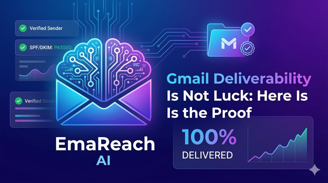 Gmail Deliverability Is Not Luck: Here Is the Proof