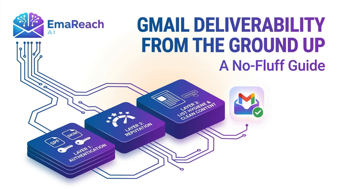 Gmail Deliverability from the Ground Up: A No-Fluff Guide