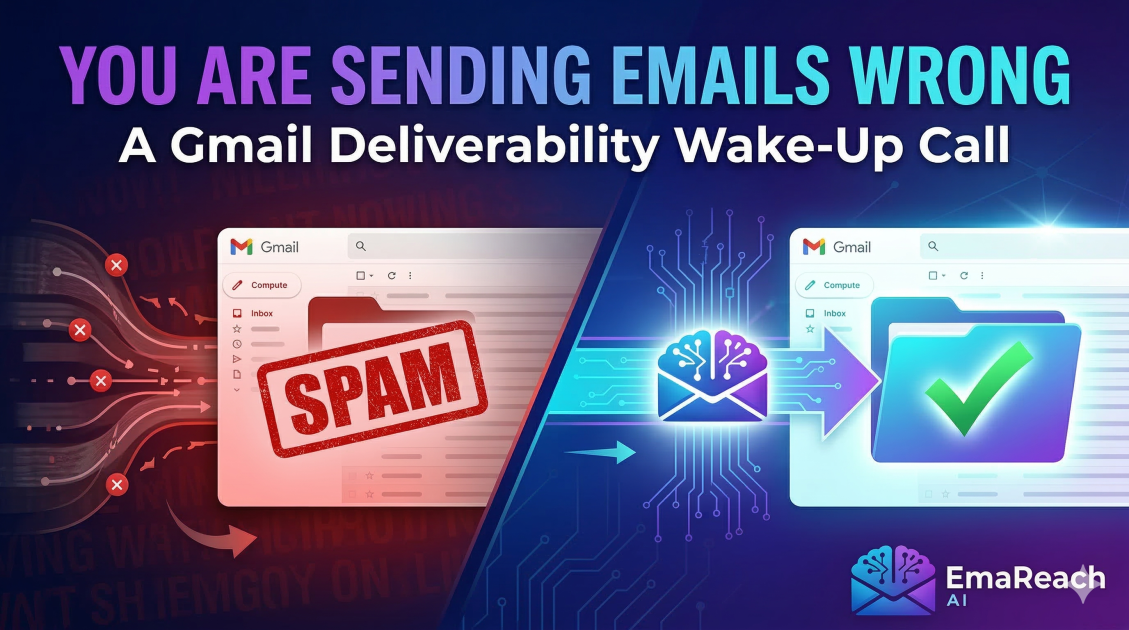 You Are Sending Emails Wrong: A Gmail Deliverability Wake-Up Call