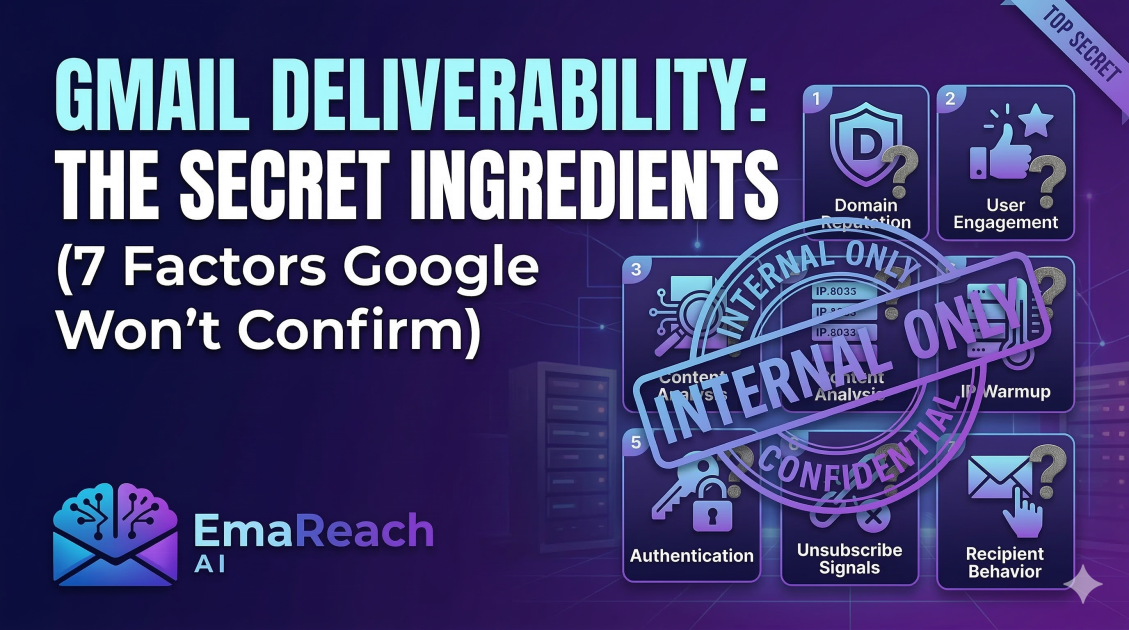 The Gmail Deliverability Factors Google Will Never Officially Confirm