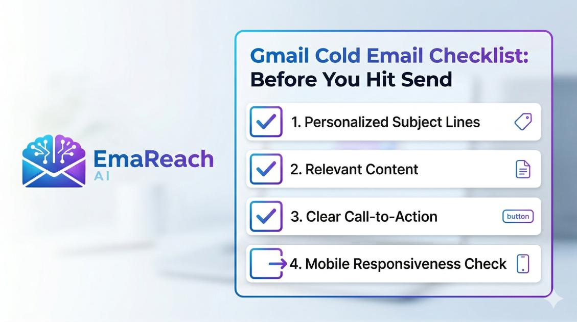 Gmail Cold Email Checklist Before You Hit Send
