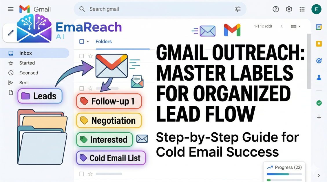 How to Use Gmail Labels to Organize Cold Email Outreach