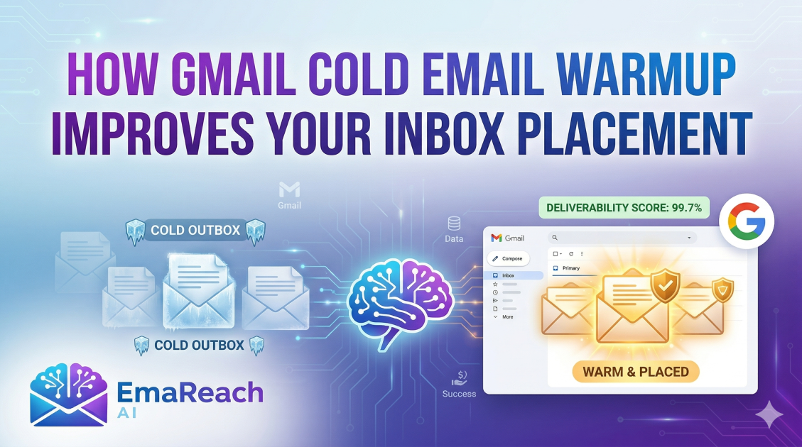 How Gmail Cold Email Warmup Improves Your Inbox Placement