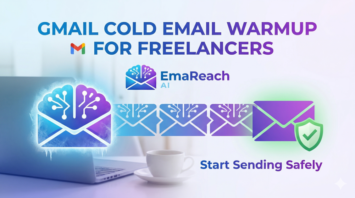 Gmail Cold Email Warmup for Freelancers: Start Sending Safely