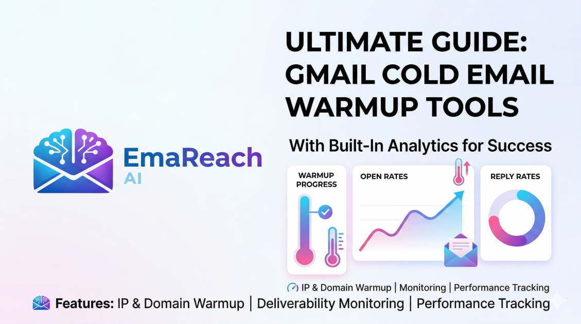Gmail Cold Email Warmup Tools with Built-In Analytics
