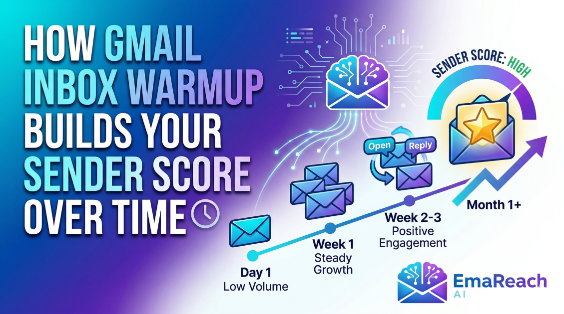 How Gmail Inbox Warmup Builds Your Sender Score Over Time