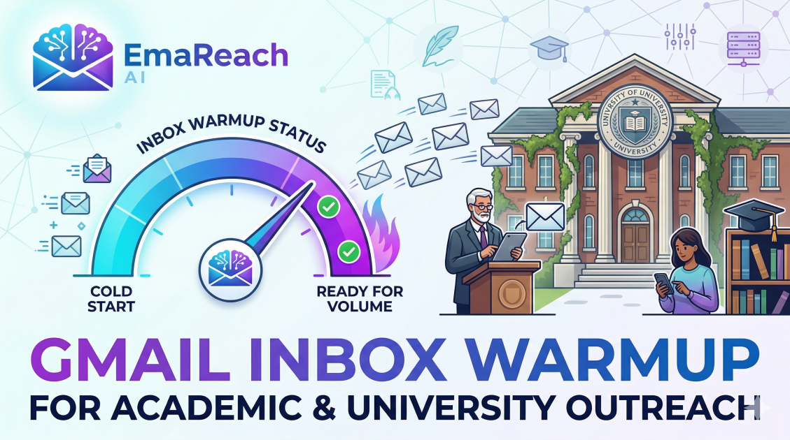 Gmail Inbox Warmup for Academic and University Outreach